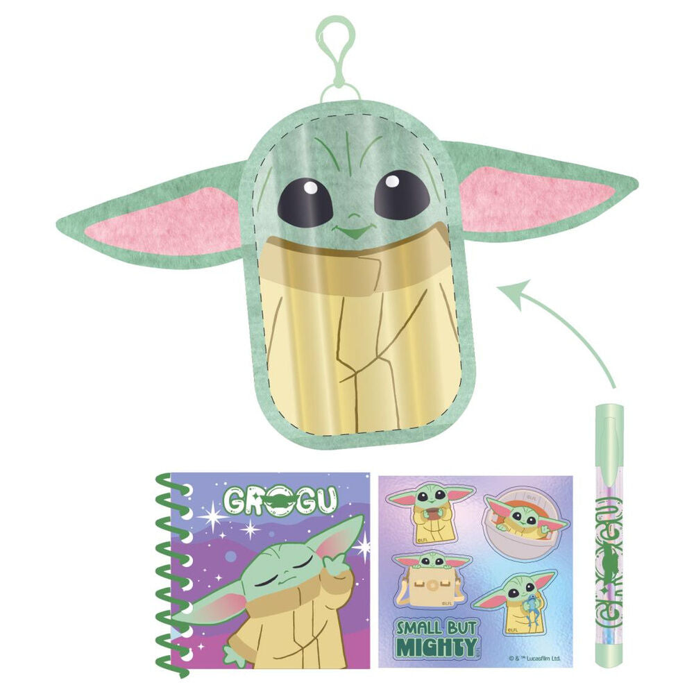 Star Wars The Mandalorian Grogu stationery set