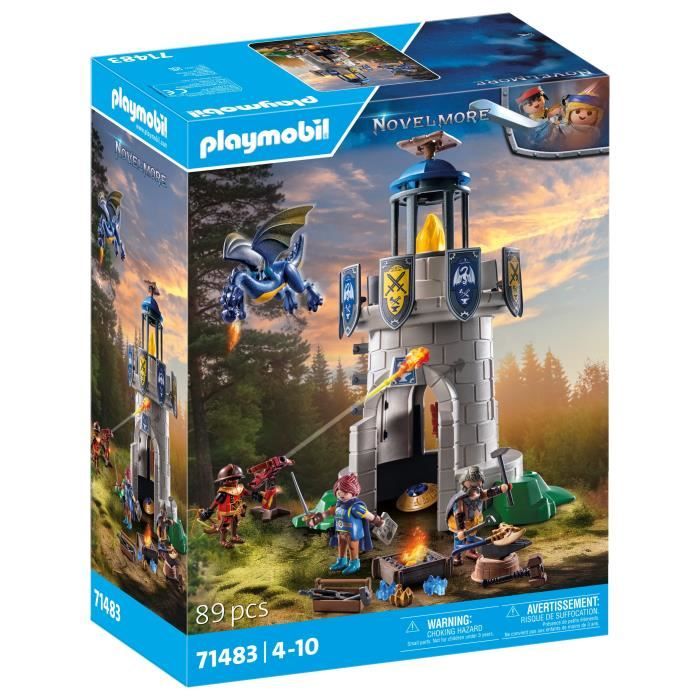 PLAYMOBIL 71483 Novelmore Novelmore Knights Turret with Dragon