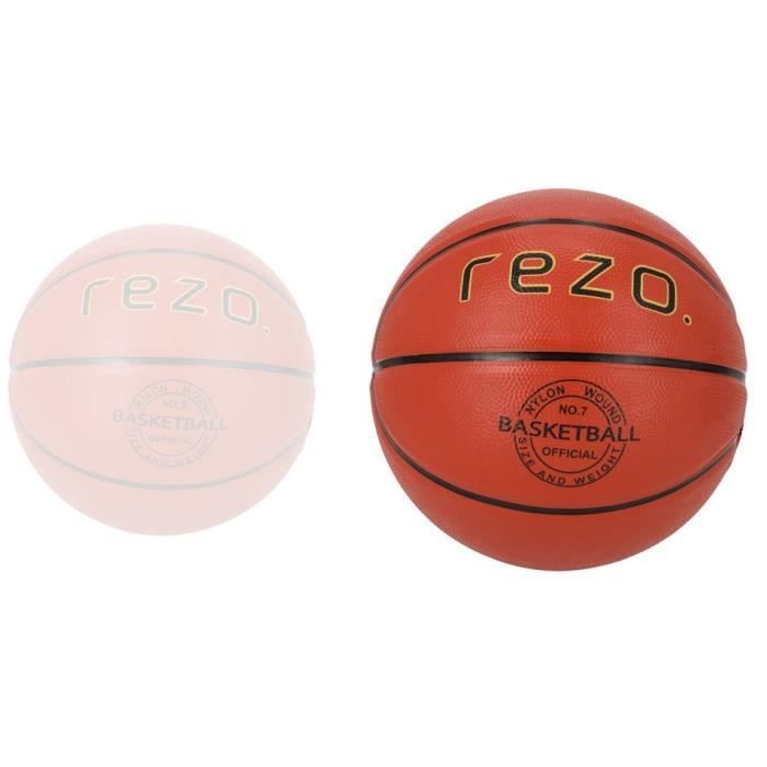 Basketball - REZO - Rubber - Size 7 - Brown - Versatile
