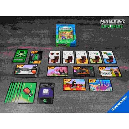 Spanish Minecraft Explorers card game