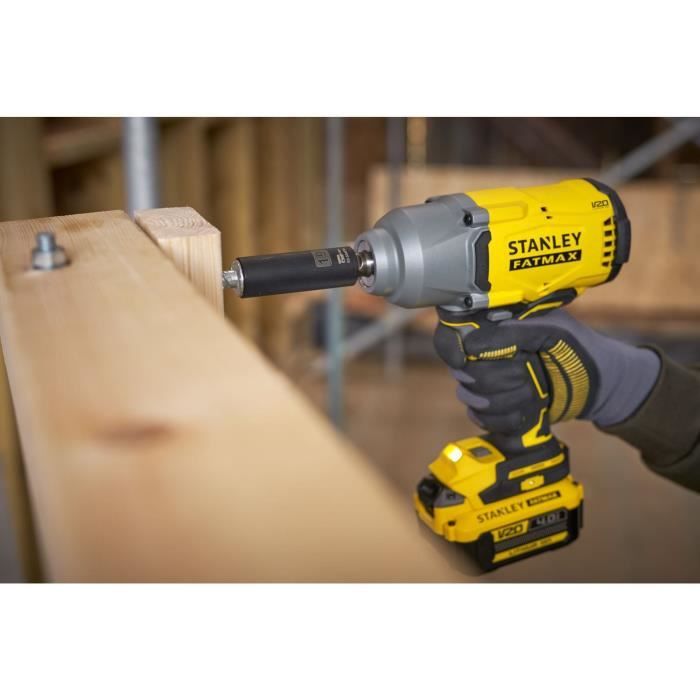 Impact wrench - STANLEY FATMAX V20 - SFMCF940B-XJ - 1/2 Brushless 950 Nm - Lithium 18V - Without Battery