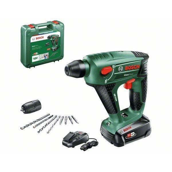 Bosch - UNO MAXX wireless perforator (1 18V / 2.5 AH battery, charger and box)