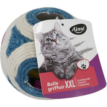 XXL Scratching Post - AIMÉ - Blue Ball + 1 Ball 11.5cm