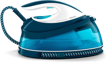 PHILIPS GC7840 / 20 - PerfectCare Compact Steam Station - 6.5 bar - Steam boost up to 400g - 1.5L water tank - SteamGlide