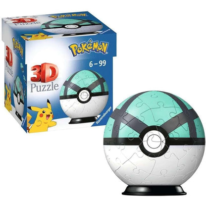 Pokemon Poke Ball 3D puzzle 54pcs