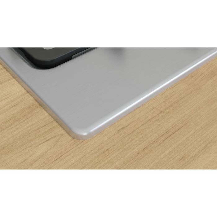 Gas hob - BOSCH Series 4 - 4 burners - 52 x 58.2 x 4.5 cm - PGP6B5K90 - Stainless steel