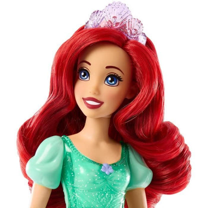 Ariel Doll 29 cm, Mattel Disney Princess Doll Dress Up and Accessories HLW10