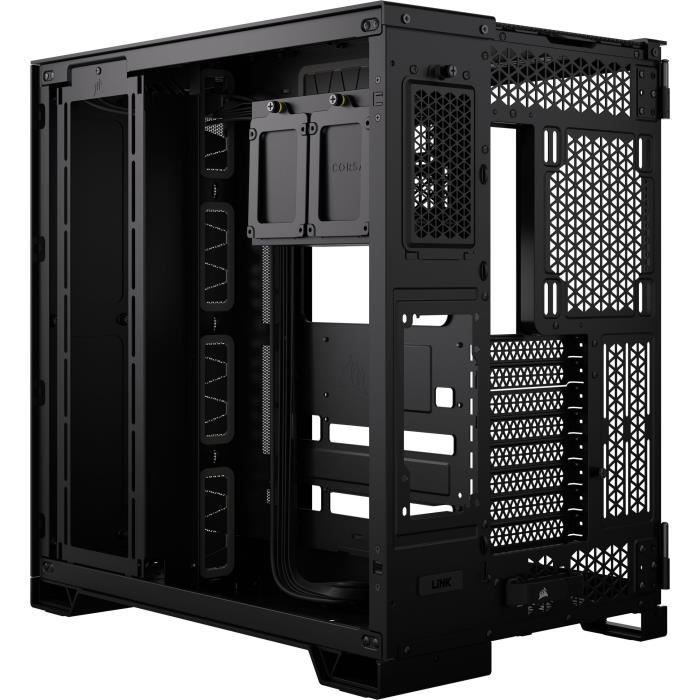 PC case - CORSAIR - 6500D Airflow Dual Chamber Super Mid-Tower - Black