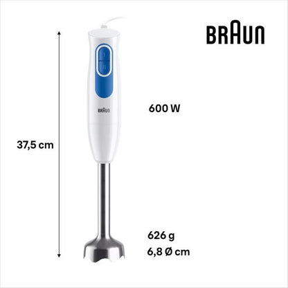BRAUN MQ20.236M blender foot - 600 W motor - 2 speeds - EasyTwist system
