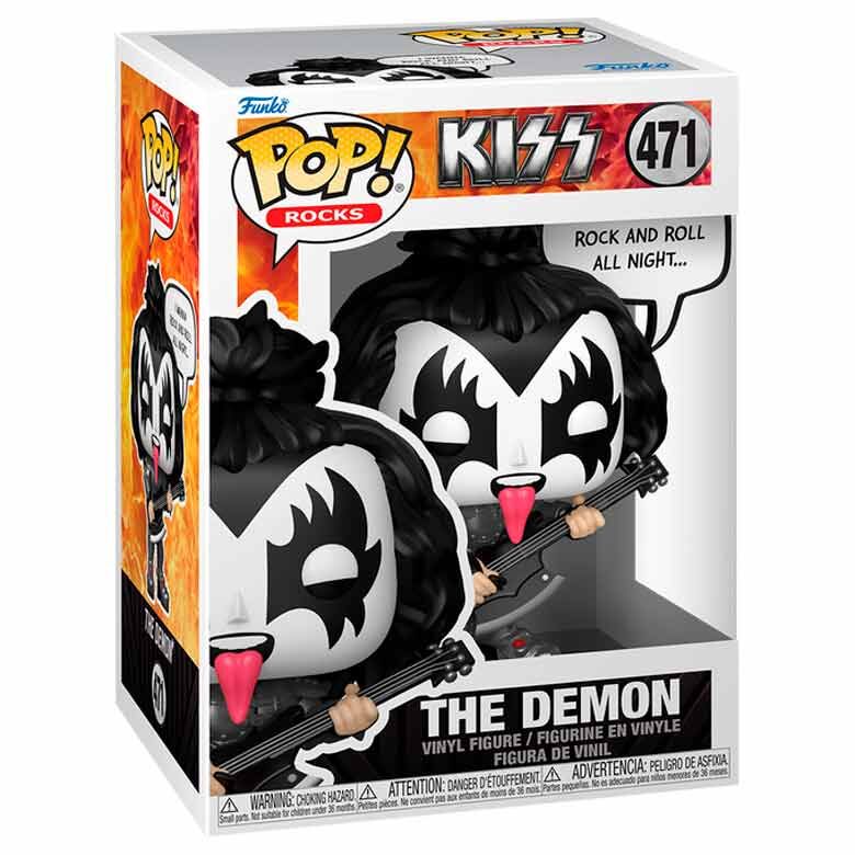 POP figure Rocks Kiss The Demon
