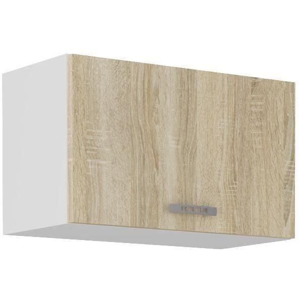 SARA hood cabinet - Sonoma oak decor - L60xD31xH71.5 cm - Made in Poland