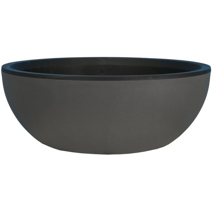 RIVIERA - Flower pot cut - Granite D40 - Gray