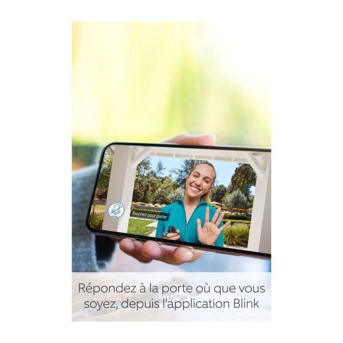 Blink video doorbell WHITE doorbell kit