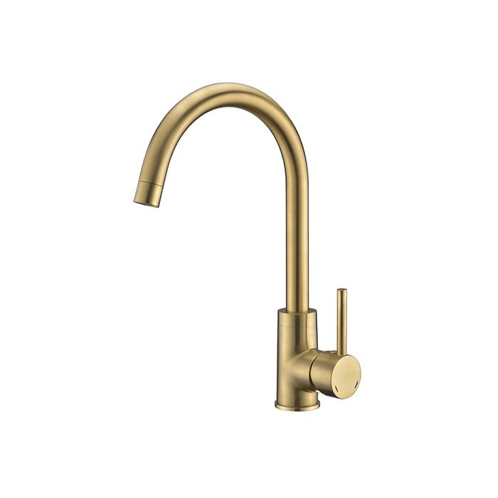 Rousseau Kitchen mixer Køben - Without shower - Brushed brass