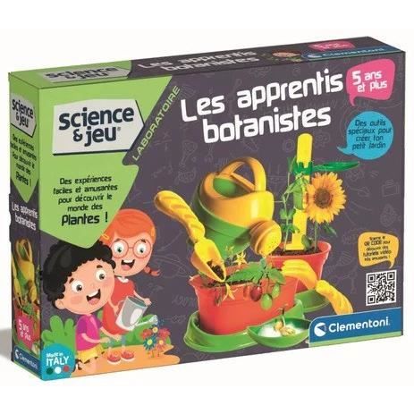 CLEMENTONI - Apprentice botanists - Scientific box - Discover the world of botany - Gardening tools - From 5 years old