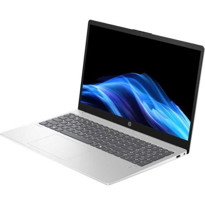 HP Omnibook 3 15-fn0018nf Laptop PC - Windows 11 - 15.6 FHD IPS - Ryzen AI 5 340 - 24GB RAM - 512GB SSD Storage - AZERTY