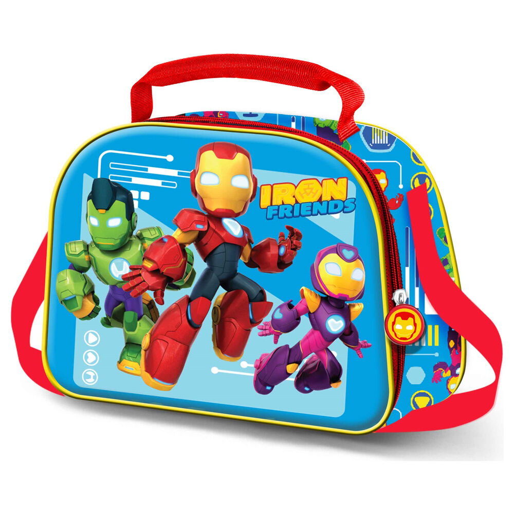 Marvel Iron Man Friends Tech 3D lunch bag
