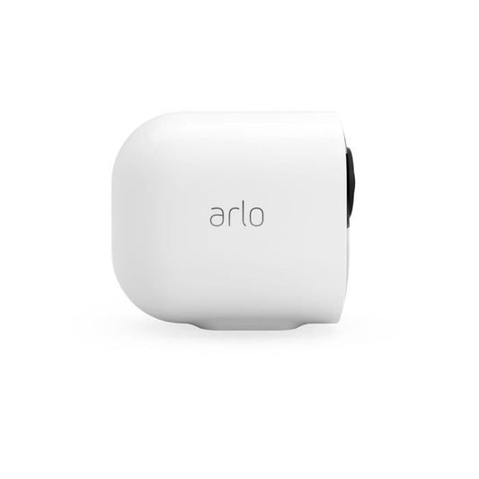 Arlo Ultra 2 - 3-Pack Wireless WiFi Surveillance Cameras - White - 4K - 6-Month Battery - 180° Field of View