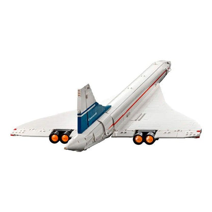 LEGO Icons Concorde, Airplane Model Building Kit for Adults, Aircraft Vehicle Set with Authentic Details and 3 Modes