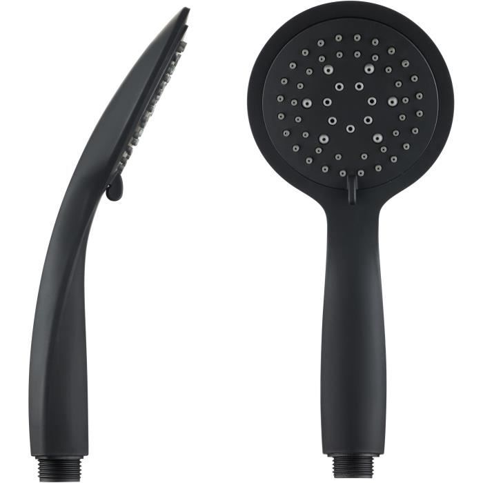 Rousseau Hebe Shower 5 Jets - Black