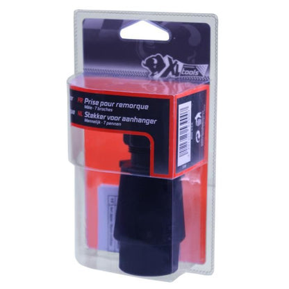 XLPT plastic plug trailer. 7 pins.Male