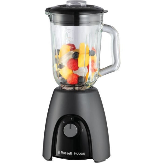 Blender - RUSSEL HOBBS - Desire Matte Charcoal - 650 W - 2 speeds + Pulse - Black