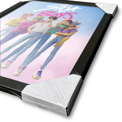 KPop Demon Hunters Saja Boys Framed print