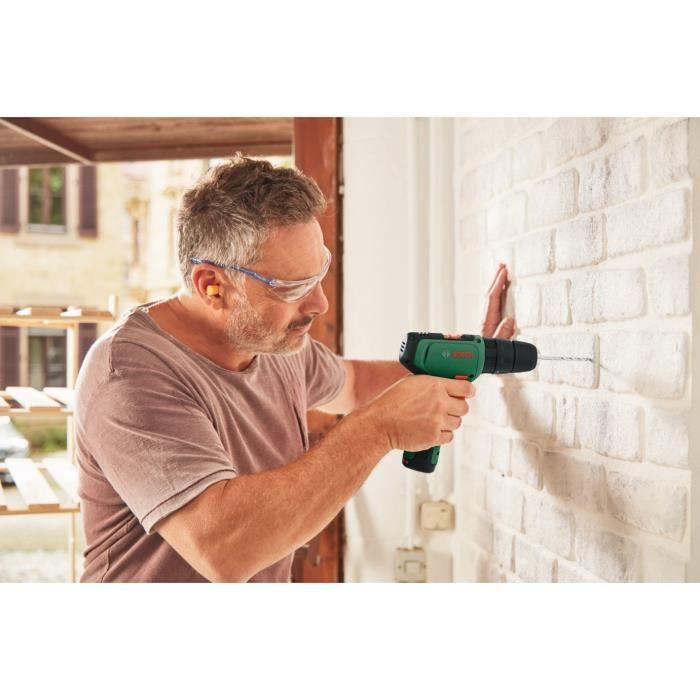 Cordless hammer drill BOSCH - EasyImpact 1200 2 Batteries 1,5 Ah