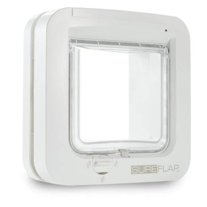 SUREFLAP Chatiere A Electronics - White - 142 mm x 120 mm (Memorization of a maximum of 32 chips)