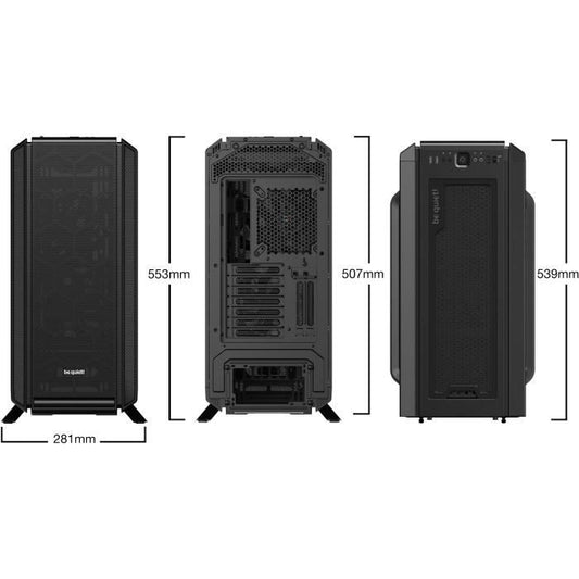 be quiet! - Silent Base 802 Black