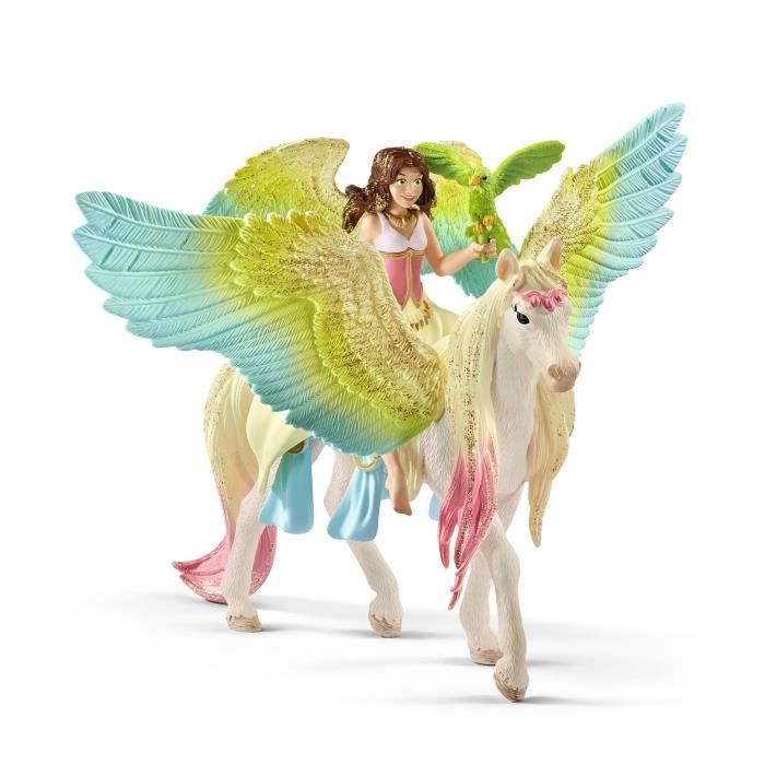 Schleich - Fairy Surah with a sparkling Pegasus - 70566