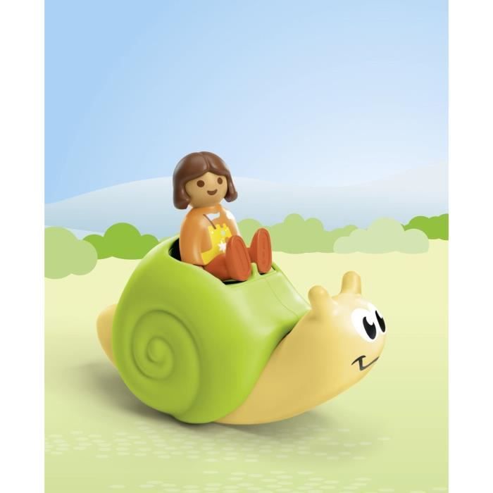 PLAYMOBIL JUNIOR 71699 Child with rocking snail Junior