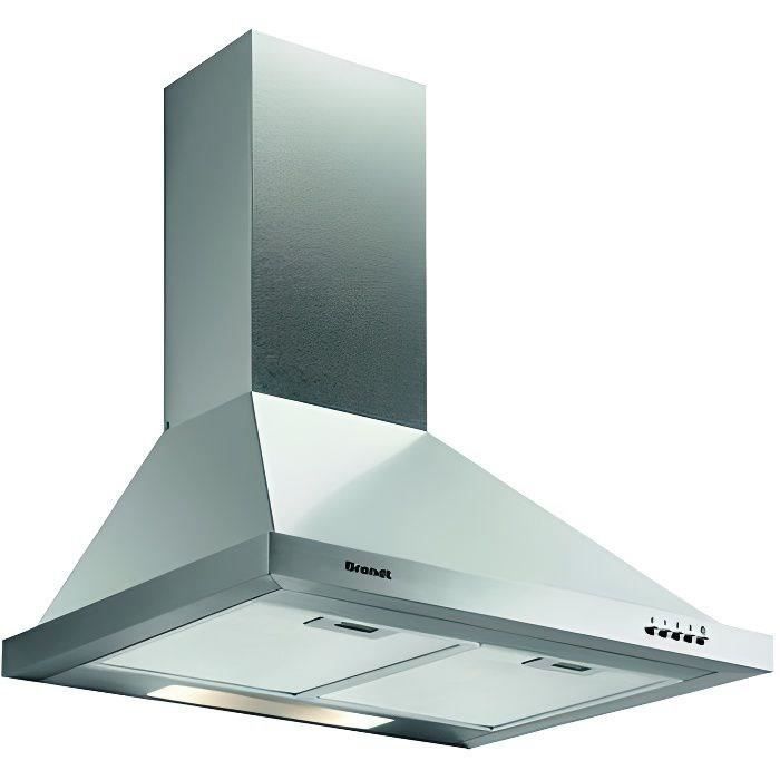 Brandt AD1006x L 60 cm - Stainless steel decorative hood - stainless steel