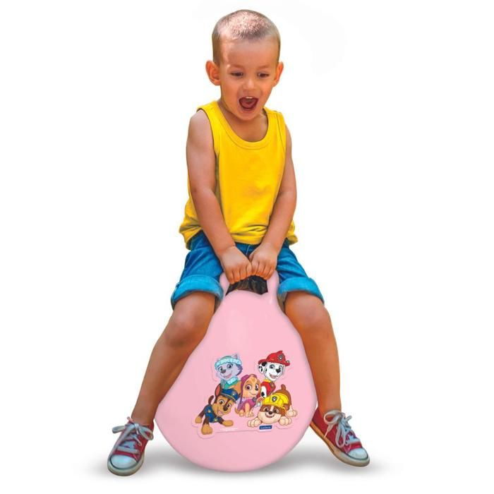 Paw Patrol Pink Inflatable Jumping Ball 45cm