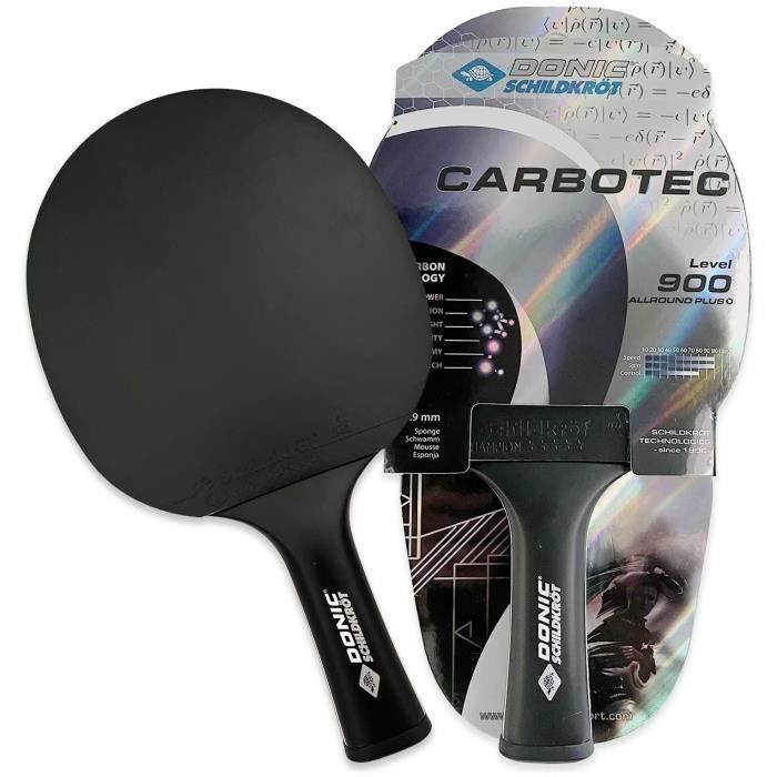 Table tennis racket - SCHILDKRÖT - Top quality - Thickness 1.9 mm - CARBOTEC 900