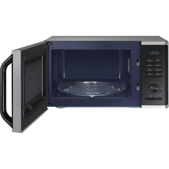 Solo microwave - Samsung - MS23K3555es - Stainless steel - 23L - Electronic control + button - Hold holder function
