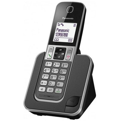 Panasonic KX-TGD310FRG Solo Cordless Phone without Answering Machine Black