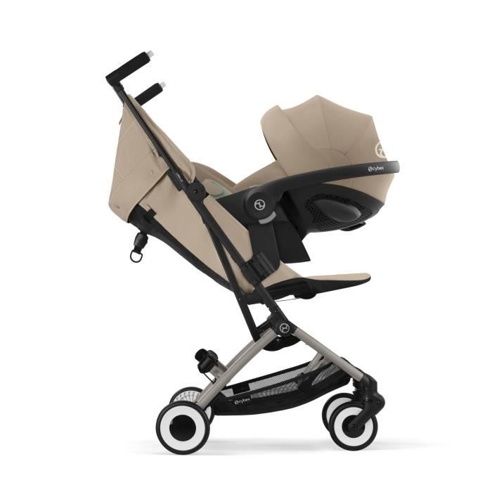 Libelle Ultra Compact Stroller - Almond Beige - CYBEX