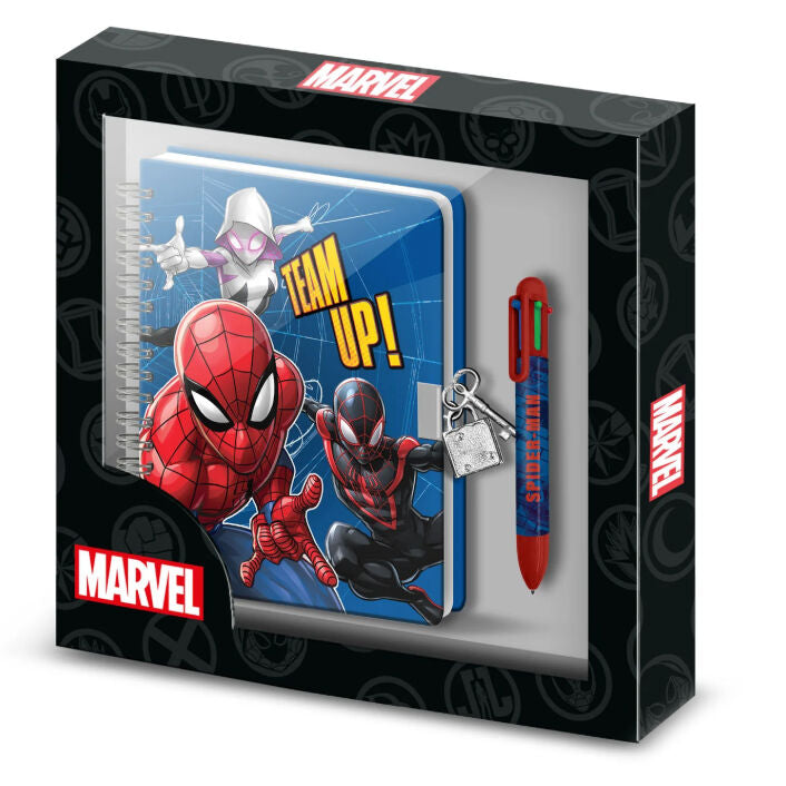 Marvel Spiderman Diary + pen