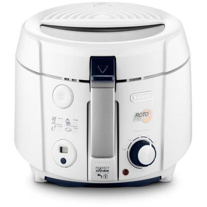DELONGHI F38436 RotoFry Classic Electric Fryer - White
