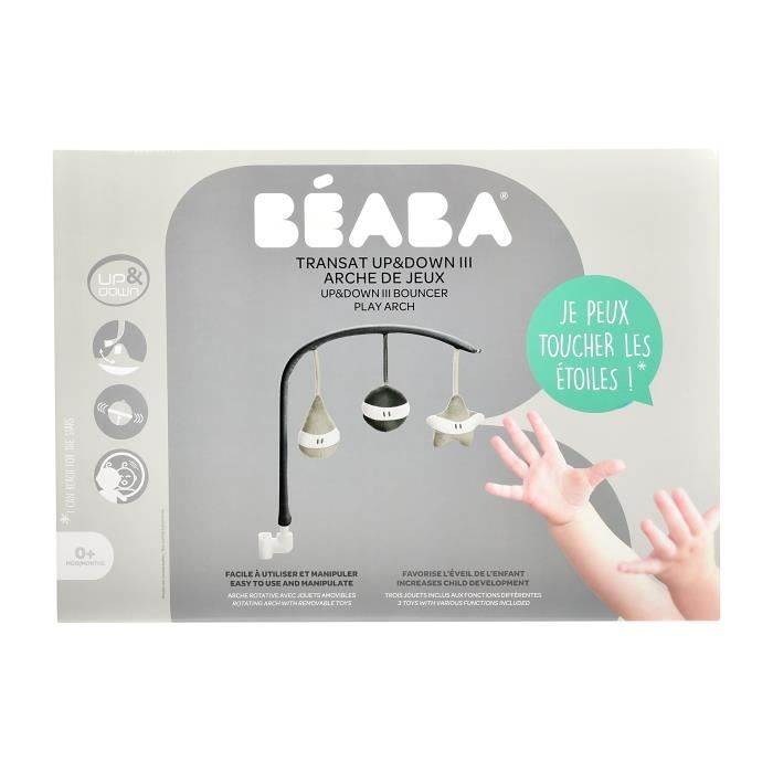 BEABA Arch of Games Transat Up & Down III - Gray