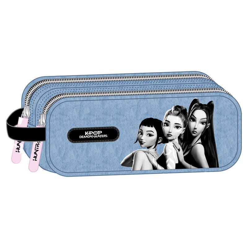 Demon Hunters Kpop Huntrix double pencil case