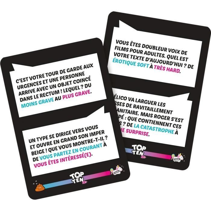 Cocktail Games | Top Ten 18+| Board game | from 14 years old | 4 to 9 players | 30 minutes