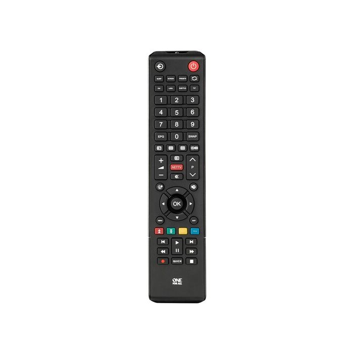ONE FOR ALL URC1919 Remote Control for any Toshiba TV - Black