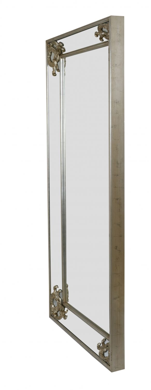 Monte Carlo Silver Vertical Mirror