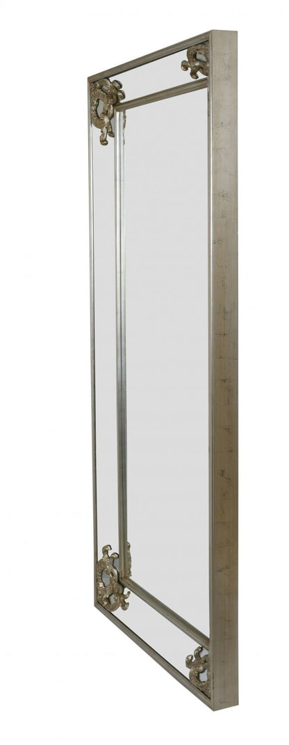 Monte Carlo Silver Vertical Mirror