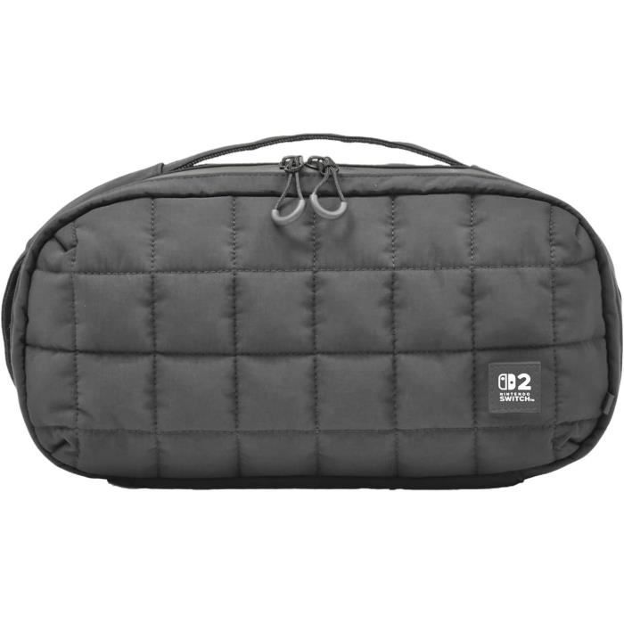 Padded Protective and Carrying Pouch - HORI - Nintendo Switch 2 - Accessories and Games Storage - Black