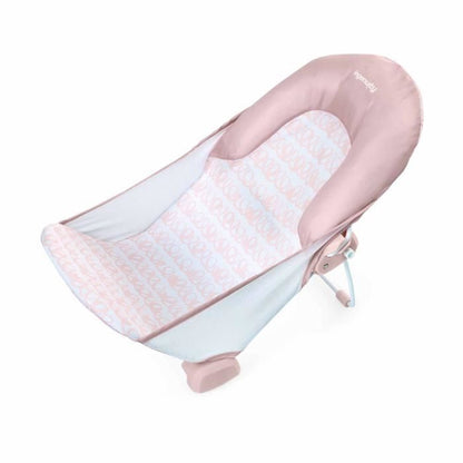 INGENUITY Foldable Baby Girl Bath Seat Pink