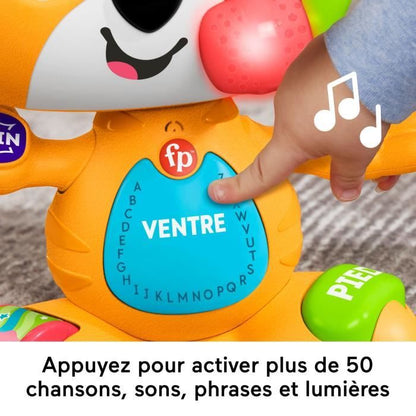 Fisher-Price-Link Squad Tiger Body Parts-Musical Developmental Toy HYL00