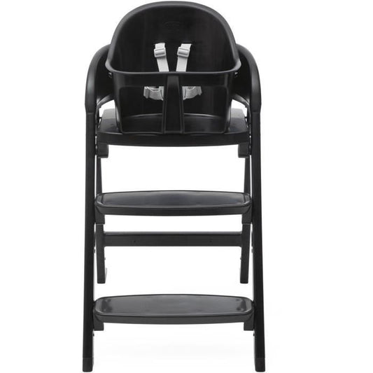 CHICCO Crescendo Lite evolving high chair - Cairo coal - Black - 8.25 Kg - Up to 99 years